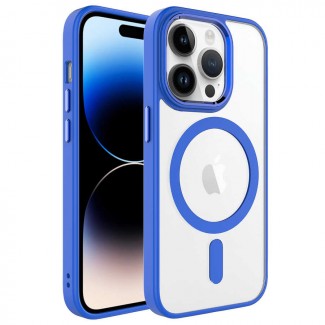 Apple iPhone 14 Pro Max Kılıf Wireless Şarj Özellikli Zore Krom Magsafe Silikon Kapak Apple iPhone 14 Pro Max Kılıf Wireless Şarj Özellikli Zore Krom Magsafe Silikon Kapak
