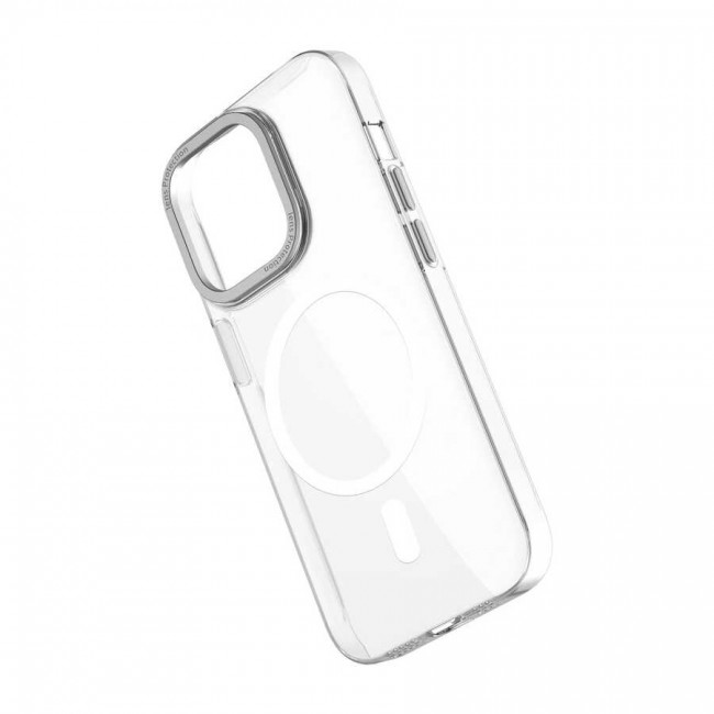 Apple iPhone 14 Pro Max Kılıf Wiwu MCC-102 Magnetic Crystal Sert PC Kapak Apple iPhone 14 Pro Max Kılıf Wiwu MCC-102 Magnetic Crystal Sert PC Kapak