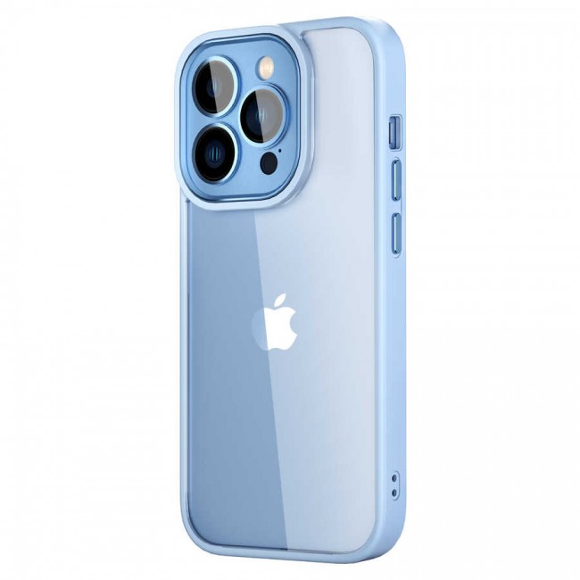 Apple iPhone 14 Pro Max Kılıf Wiwu VCC-104 Lens Korumalı Renkli Kenar Arkası Şeffaf Vivid Clear Kapak Apple iPhone 14 Pro Max Kılıf Wiwu VCC-104 Lens Korumalı Renkli Kenar Arkası Şeffaf Vivid Clear Kapak