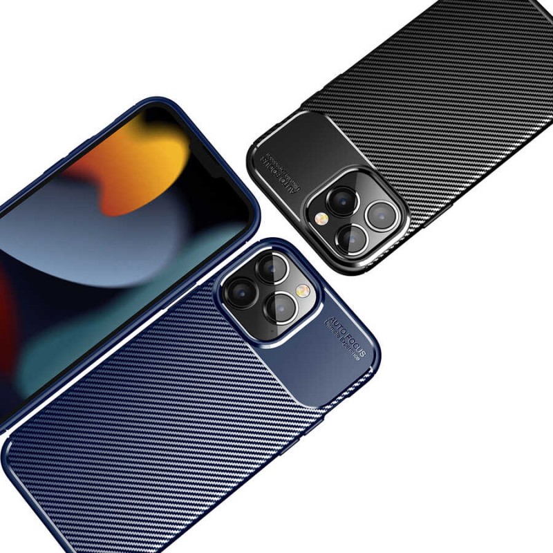 Bal-z Apple iPhone 14 Pro Max Kılıf  Negro Silikon Kapak