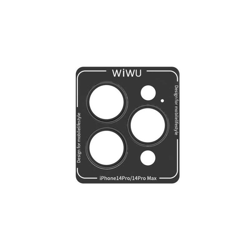 Bal-z Apple iPhone 14 Pro ​​​Max Wiwu Lens Guard Metal Kamera Lens Koruyucu
