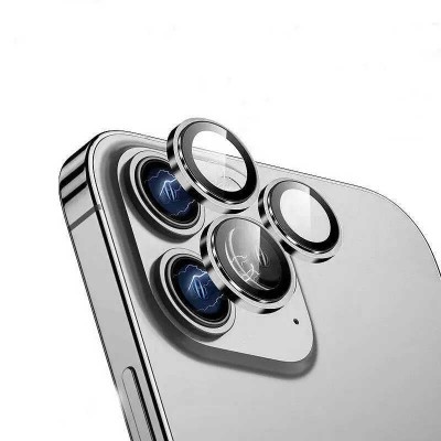 Bal-z Apple iPhone 14 Pro ​​​Max Wiwu Lens Guard Metal Kamera Lens Koruyucu