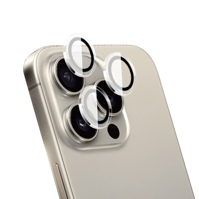 Bal-z Apple iPhone 14 Pro Max Wiwu LG-007 Lens Guard Oleofobik Anti Reflective Kamera Lens Koruyucu + Kolay Uygulama Aparatlı