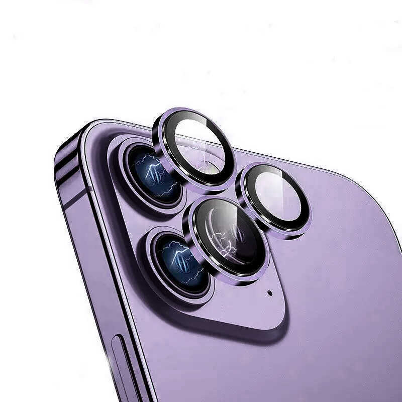 Bal-z Apple iPhone 14 Pro ​​​Wiwu Lens Guard Metal Kamera Lens Koruyucu