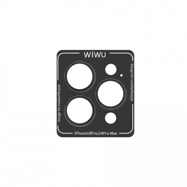 Apple iPhone 14 Pro ​​​Wiwu Lens Guard Metal Kamera Lens Koruyucu