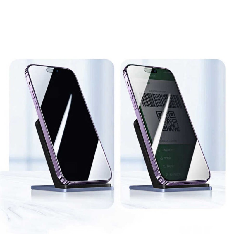 Bal-z Apple iPhone 14 Pro  Kor Privacy Cam Ekran Koruyucu