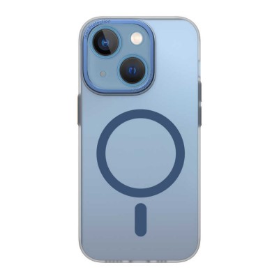 Bal-z Apple iPhone 14 Wiwu Frosted Magnetic Buzlu Sert PC Kapak