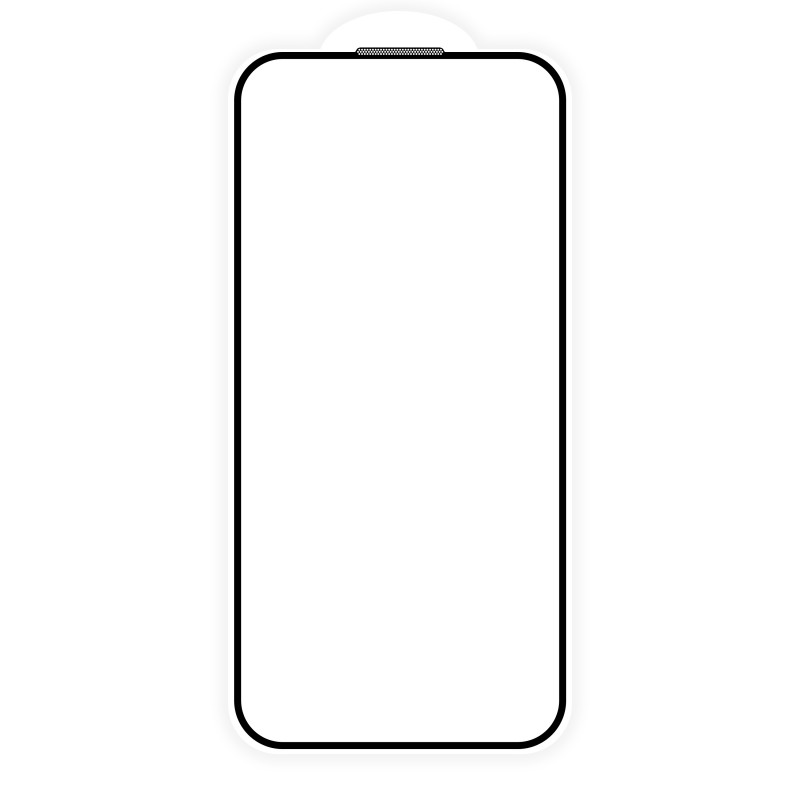 Bal-z Apple iPhone 15 Ahize Toz Önleyici  Anti-Dust Temperli Ekran Koruyucu