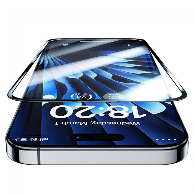 Apple iPhone 15 Benks Glass Warrior Safir Coating Ekran Koruyucu + Kolay Uygulama Aparatlı Apple iPhone 15 Benks Glass Warrior Safir Coating Ekran Koruyucu + Kolay Uygulama Aparatlı