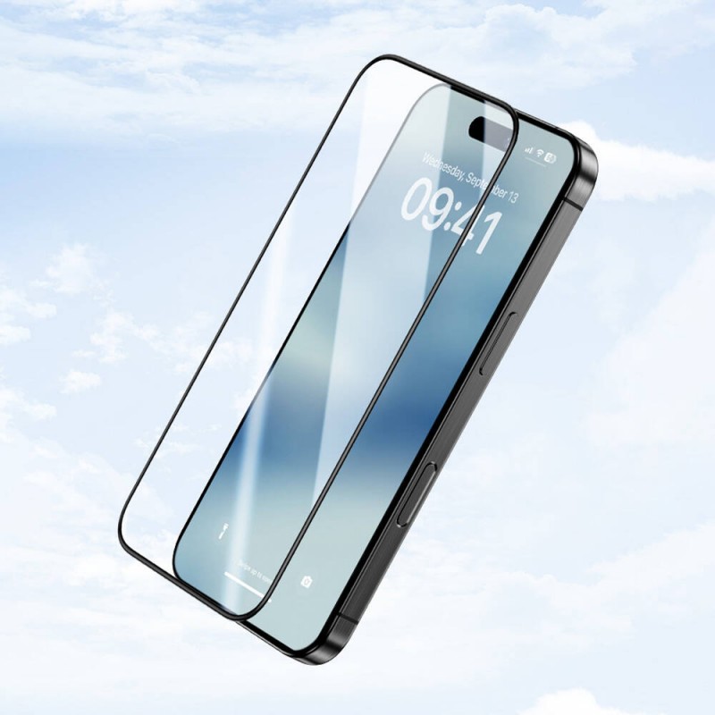 Bal-z Apple iPhone 15 Benks Ultra Shield 0.4mm Ekran Koruyucu + Kolay Uygulama Aparatlı