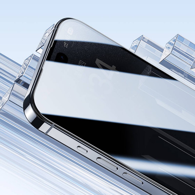 Bal-z Apple iPhone 15 Benks Ultra Shield 0.4mm Ekran Koruyucu + Kolay Uygulama Aparatlı