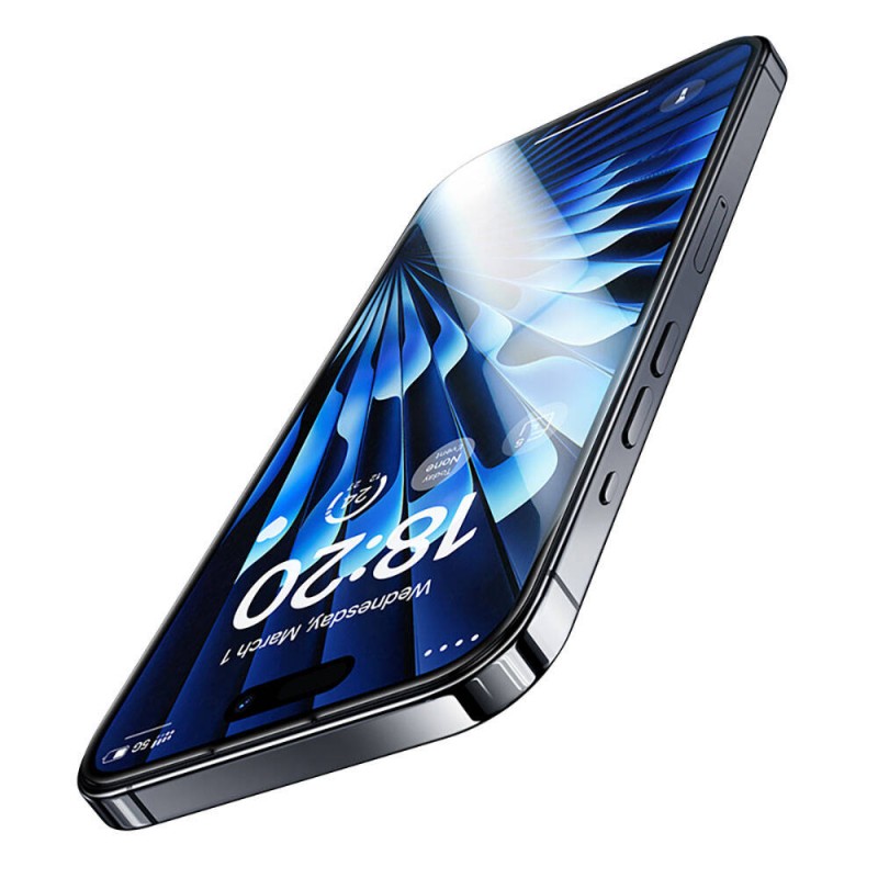 Bal-z Apple iPhone 15 Benks V Pro Safir Shield Ekran Koruyucu + Kolay Uygulama Aparatlı