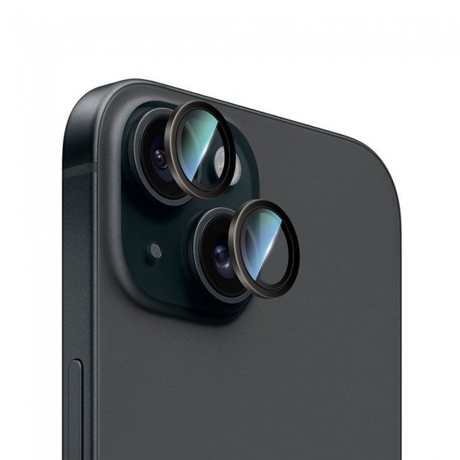 Apple iPhone 15 CaseWorld Alloy Serisi Oleofobik Anti Reflective Kamera Lens Koruyucu Apple iPhone 15 CaseWorld Alloy Serisi Oleofobik Anti Reflective Kamera Lens Koruyucu