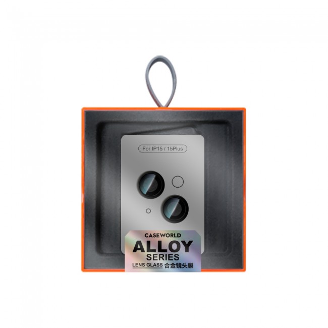 Apple iPhone 15 CaseWorld Alloy Serisi Oleofobik Anti Reflective Kamera Lens Koruyucu Apple iPhone 15 CaseWorld Alloy Serisi Oleofobik Anti Reflective Kamera Lens Koruyucu