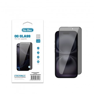 Apple iPhone 15 Go Des OG Glass Privacy Antistatik Temperli Cam Ekran Koruyucu Apple iPhone 15 Go Des OG Glass Privacy Antistatik Temperli Cam Ekran Koruyucu