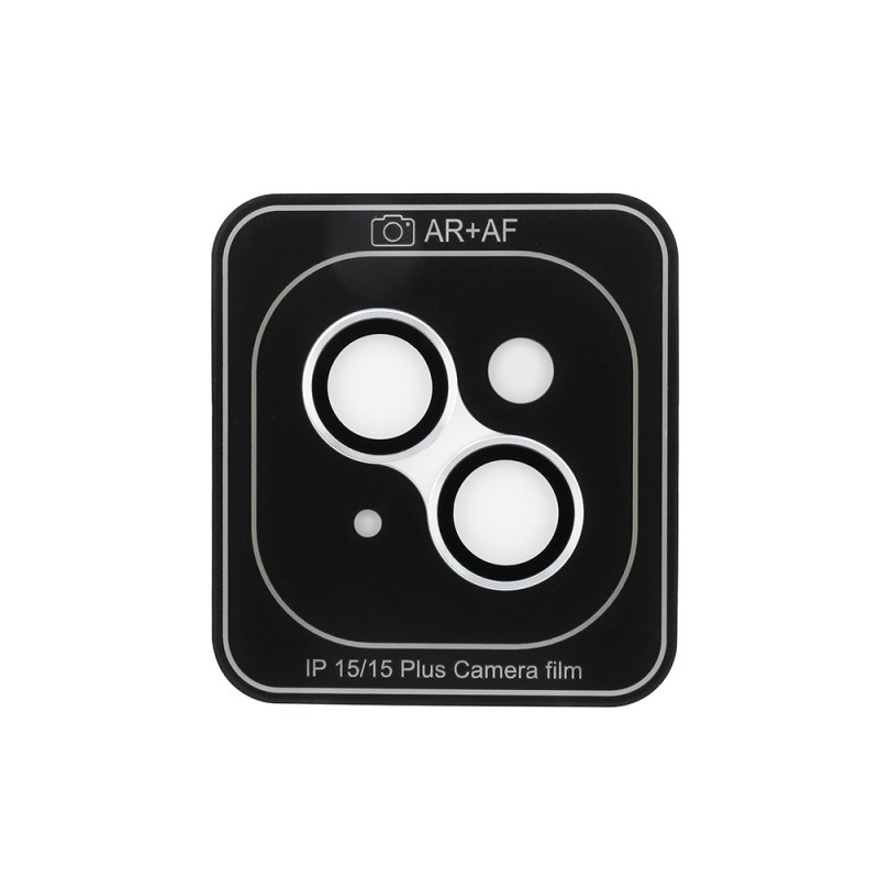 Bal-z Apple iPhone 15 Guess Orjinal Lisanslı Metal Kamera Lens Koruyucu