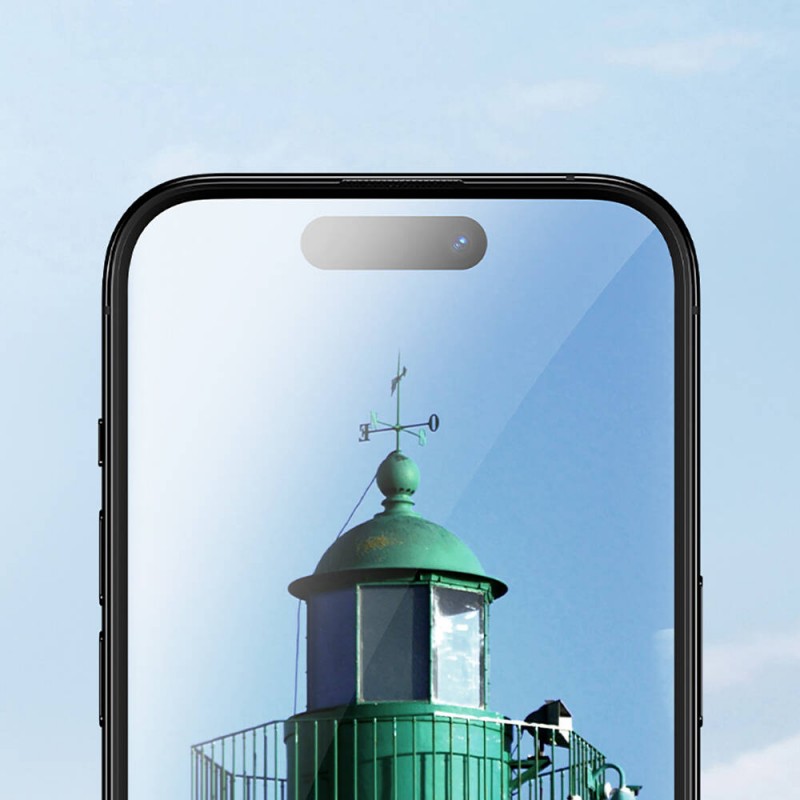 Bal-z Apple iPhone 15 Hidrofobik Ve Oleofobik Özellikli Benks Air Shield Ekran Koruyucu 10&prime;lu Paket