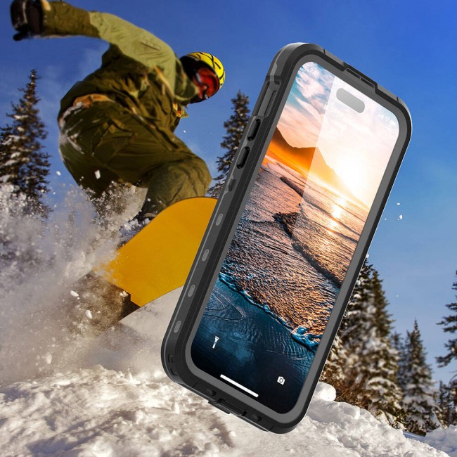 Apple iPhone 15 Kılıf 1-1 Su Geçirmez Kılıf Apple iPhone 15 Kılıf 1-1 Su Geçirmez Kılıf