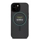 Apple iPhone 15 Kılıf Aston Martin Orjinal Lisanslı M-safe Şarj Özellikli Renkli Halka ve Karbon Fiber Tasarımlı Kapak