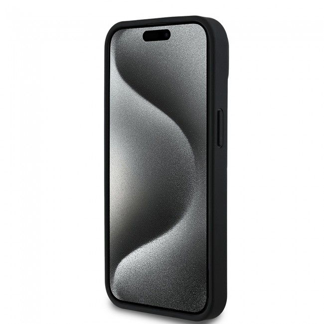 Apple iPhone 15 Kılıf Aston Martin Orjinal Lisanslı M-safe Şarj Özellikli Renkli Halka ve Karbon Fiber Tasarımlı Kapak