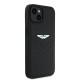 Apple iPhone 15 Kılıf Aston Martin Orjinal Lisanslı Victory Dizayn PU Deri Metal Logolu Kapak