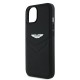 Apple iPhone 15 Kılıf Aston Martin Orjinal Lisanslı Victory Dizayn PU Deri Metal Logolu Kapak