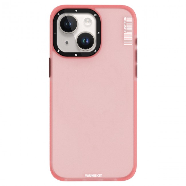 Apple iPhone 15 Kılıf Buzlu Mat Tasarım Youngkit Colored Sand Serisi Kapak Apple iPhone 15 Kılıf Buzlu Mat Tasarım Youngkit Colored Sand Serisi Kapak