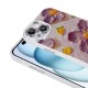 Apple iPhone 15 Kılıf Çiçek Desenli Parlak Taşlı Sert Silikon Zore Garden Kapak Apple iPhone 15 Kılıf Çiçek Desenli Parlak Taşlı Sert Silikon Zore Garden Kapak