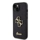 Apple iPhone 15 Kılıf Guess Orjinal Lisanslı 4G Büyük Metal Logolu Glitter Kapak Apple iPhone 15 Kılıf Guess Orjinal Lisanslı 4G Büyük Metal Logolu Glitter Kapak