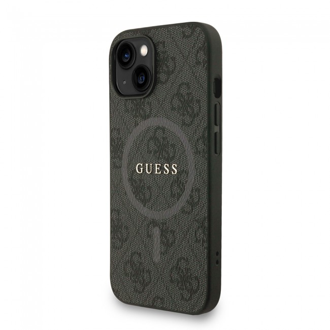Apple iPhone 15 Kılıf Guess Orjinal Lisanslı M-safe Şarj Özellikli PU Deri Bilek Askı İpli Yazı Logolu Kapak Apple iPhone 15 Kılıf Guess Orjinal Lisanslı M-safe Şarj Özellikli PU Deri Bilek Askı İpli Yazı Logolu Kapak