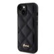 Apple iPhone 15 Kılıf Guess Orjinal Lisanslı PU Deri Metal Yazı Logolu Kapitone Kapak Apple iPhone 15 Kılıf Guess Orjinal Lisanslı PU Deri Metal Yazı Logolu Kapitone Kapak