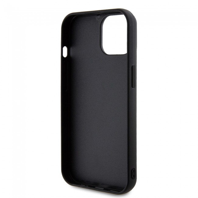 Apple iPhone 15 Kılıf Guess Orjinal Lisanslı PU Deri Metal Yazı Logolu Kapitone Kapak Apple iPhone 15 Kılıf Guess Orjinal Lisanslı PU Deri Metal Yazı Logolu Kapitone Kapak