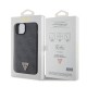 Apple iPhone 15 Kılıf Guess Orjinal Lisanslı PU Deri Taşlı Üçgen Logo 4G Desenli Strass Kapak Apple iPhone 15 Kılıf Guess Orjinal Lisanslı PU Deri Taşlı Üçgen Logo 4G Desenli Strass Kapak