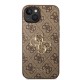 Apple iPhone 15 Kılıf Guess Orjinal Lisanslı PU Deri Yazı ve 4G Metal Logolu Desenli Kapak Apple iPhone 15 Kılıf Guess Orjinal Lisanslı PU Deri Yazı ve 4G Metal Logolu Desenli Kapak
