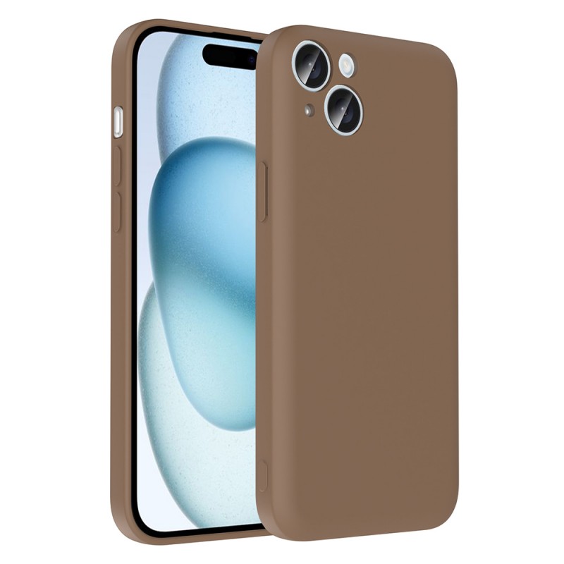 Bal-z Apple iPhone 15 Kılıf Kamera Korumalı Kartlık Hazneli Zore Vitra Kapak