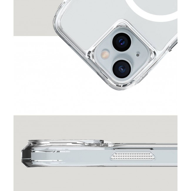 Apple iPhone 15 Kılıf Magsafe Şarj Özellikli Airbagli Şeffaf Zore İncek Kapak Apple iPhone 15 Kılıf Magsafe Şarj Özellikli Airbagli Şeffaf Zore İncek Kapak