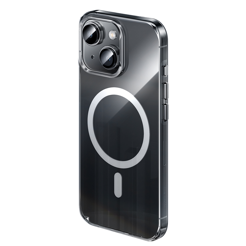 Bal-z Apple iPhone 15 Kılıf M-safe Şarj Özellikli Benks ​​​​​​Crystal Serisi Şeffaf Kapak