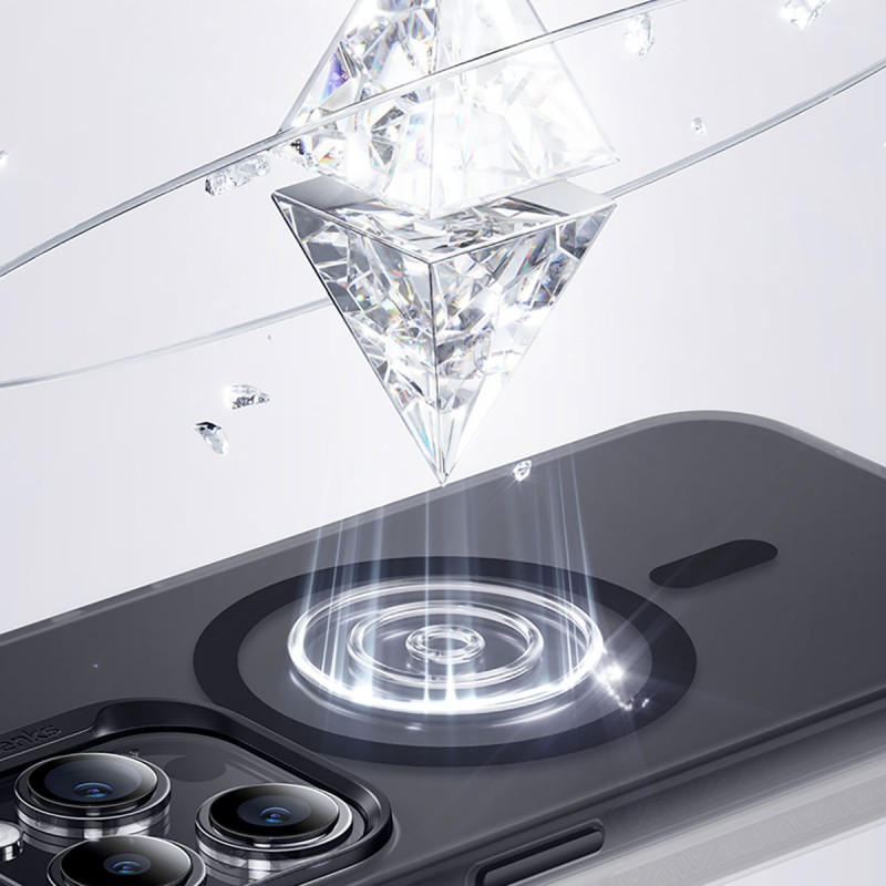 Bal-z Apple iPhone 15 Kılıf M-safe Şarj Özellikli Benks Lucid Armor Kapak