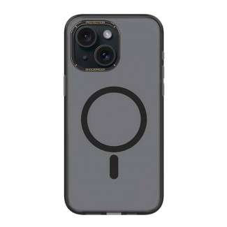 Apple iPhone 15 Kılıf Magsafe Şarj Özellikli Cam Arka Yüzey Recci Michelin Serisi Kapak Apple iPhone 15 Kılıf Magsafe Şarj Özellikli Cam Arka Yüzey Recci Michelin Serisi Kapak