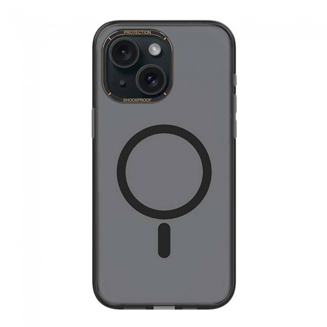 Apple iPhone 15 Kılıf Magsafe Şarj Özellikli Cam Arka Yüzey Recci Michelin Serisi Kapak Apple iPhone 15 Kılıf Magsafe Şarj Özellikli Cam Arka Yüzey Recci Michelin Serisi Kapak