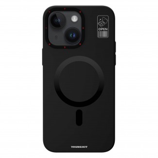 Apple iPhone 15 Kılıf M-safe Şarj Özellikli Standlı YoungKit Hermit Bracket Serisi Kapak Apple iPhone 15 Kılıf M-safe Şarj Özellikli Standlı YoungKit Hermit Bracket Serisi Kapak