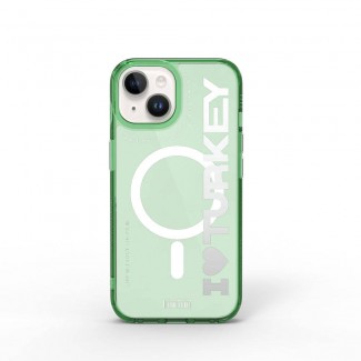 Apple iPhone 15 Kılıf M-safe Şarj Özellikli Transparan Renk Geçişli Wiwu Turkey C Serisi Kapak Apple iPhone 15 Kılıf M-safe Şarj Özellikli Transparan Renk Geçişli Wiwu Turkey C Serisi Kapak