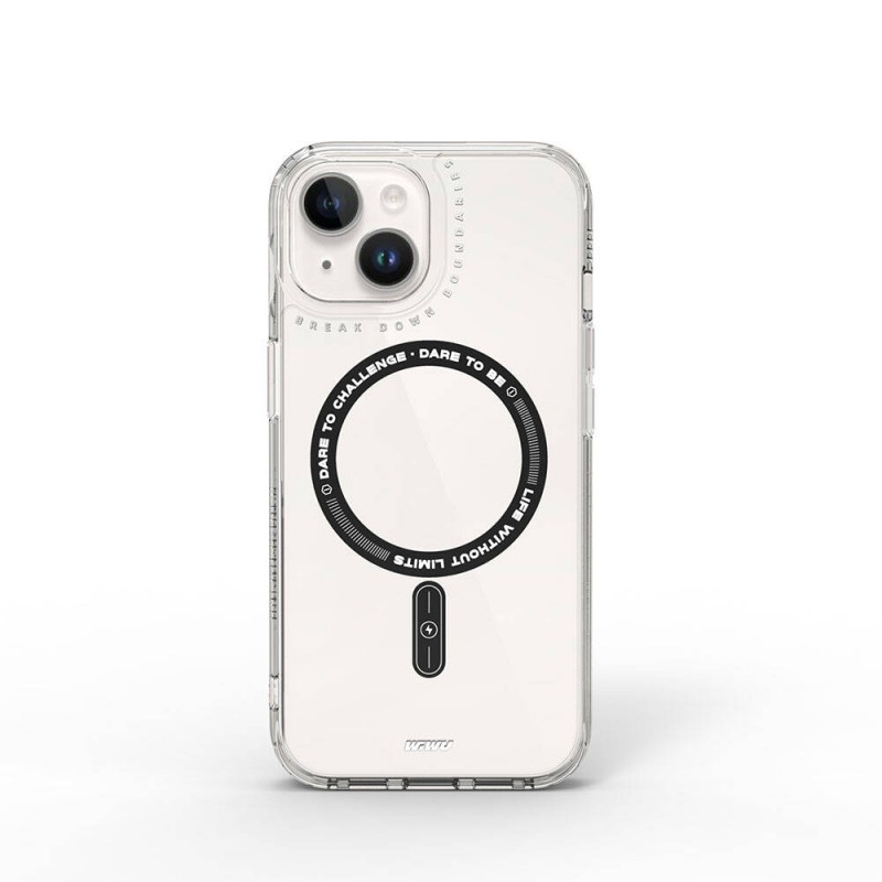 Bal-z Apple iPhone 15 Kılıf M-safe Şarj Özellikli Wiwu Basic Color J Serisi Kapak