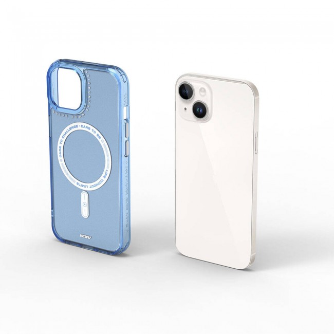 Apple iPhone 15 Kılıf Magsafe Şarj Özellikli Wiwu Basic Color J Serisi Kapak