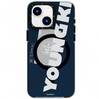 Apple iPhone 15 Kılıf M-safe Şarj Özellikli Youngkit Binfen Serisi Yazı Temalı Kapak Apple iPhone 15 Kılıf M-safe Şarj Özellikli Youngkit Binfen Serisi Yazı Temalı Kapak