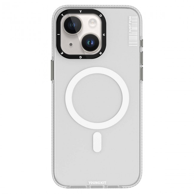 Apple iPhone 15 Kılıf Magsafe Şarj Özellikli YoungKit Crystal Color Serisi Kapak Apple iPhone 15 Kılıf Magsafe Şarj Özellikli YoungKit Crystal Color Serisi Kapak