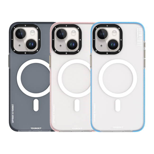 Apple iPhone 15 Kılıf Magsafe Şarj Özellikli Youngkit Jiansha Serisi Kapak Apple iPhone 15 Kılıf Magsafe Şarj Özellikli Youngkit Jiansha Serisi Kapak