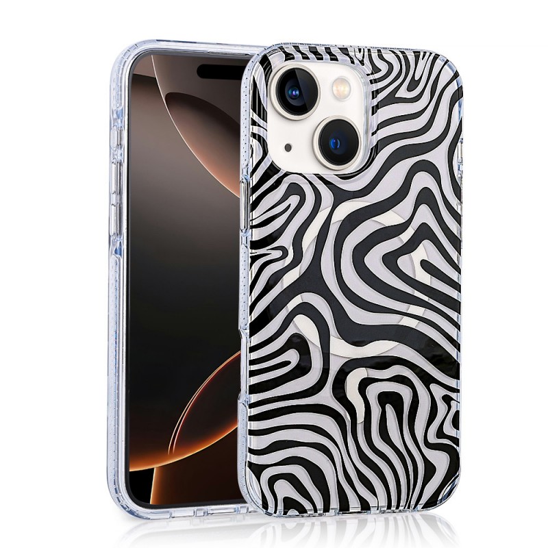 Bal-z Apple iPhone 15 Kılıf M-safe Şarj Özellikli Zore Jago Kapak