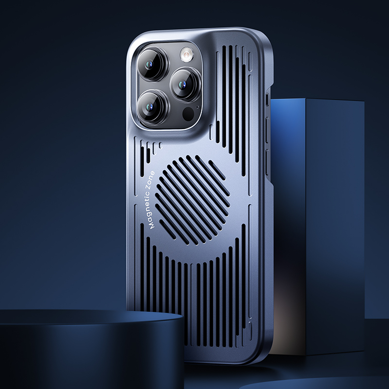 Bal-z Apple iPhone 15 Kılıf M-safe Şarj ve Soğutucu Özellikli Benks Biliz Kapak