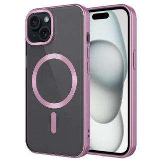 Apple iPhone 15 Kılıf Mat Tasarımlı M-safe Wireless Şarj Özellikli Zore Mat Setro Kapak Apple iPhone 15 Kılıf Mat Tasarımlı M-safe Wireless Şarj Özellikli Zore Mat Setro Kapak